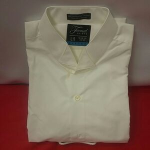 MEN'S SLIM FIT MICROFIBER WING COLLAR TUXEDO SHIRT